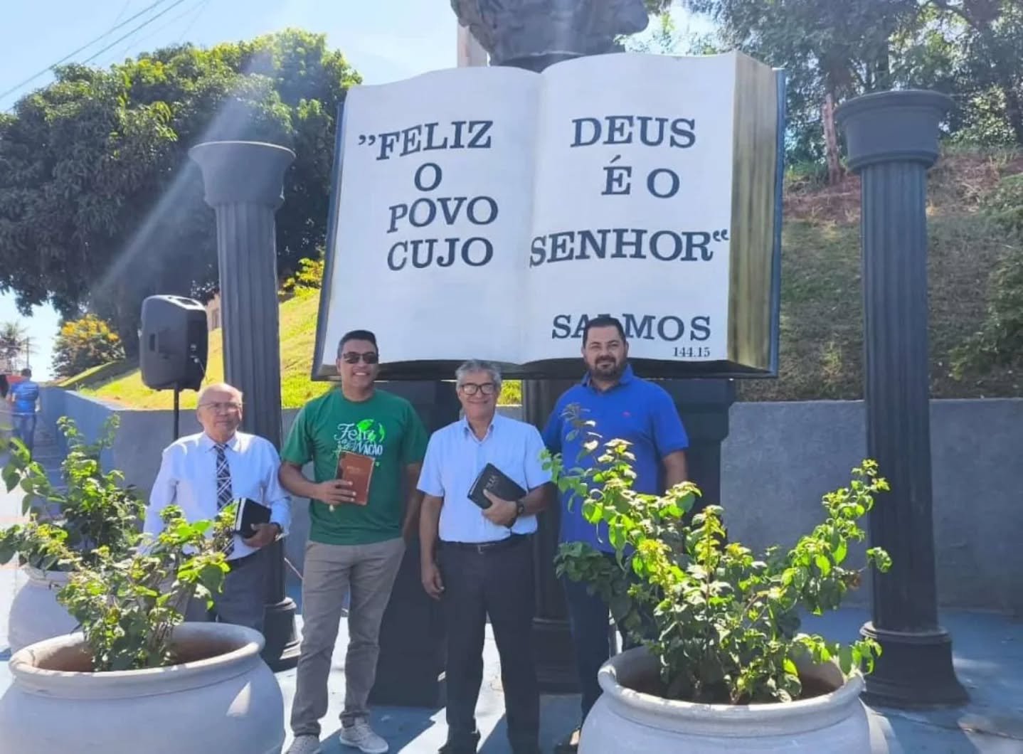 Nossa Senhora das Graças inaugura mais um monumento