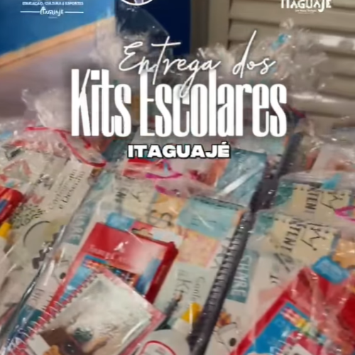 kit escolar Itaguajé - De mendeslândia para toda região