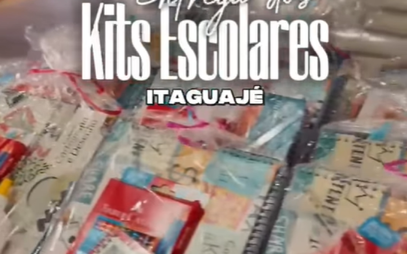 kit escolar Itaguajé - De mendeslândia para toda região